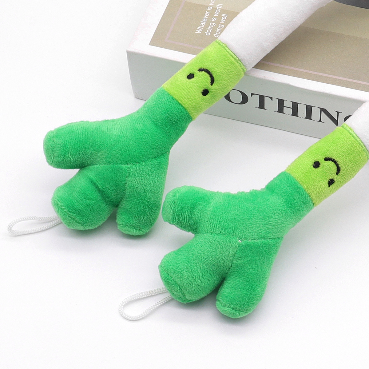 Catnip Leek Toy with Bell