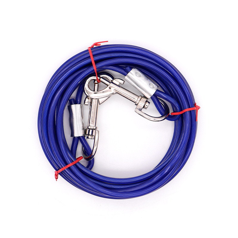 Steel Wire Dog Leash Anti Chew