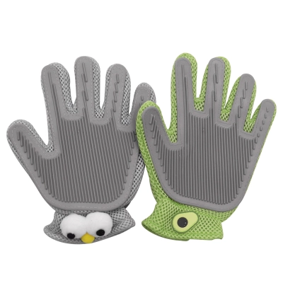 Cat Grooming Gloves Dual Sided 02