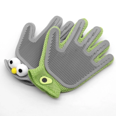Cat Grooming Gloves Dual Sided 01