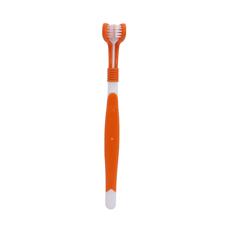 three Side Pet Toothbrush Soft Bristles