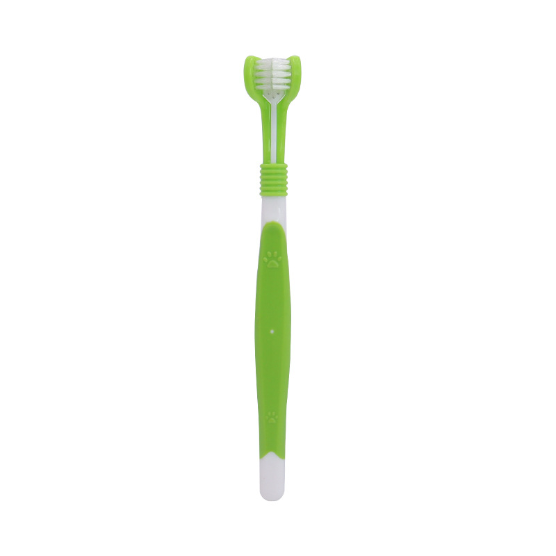 three Side Pet Toothbrush Soft Bristles