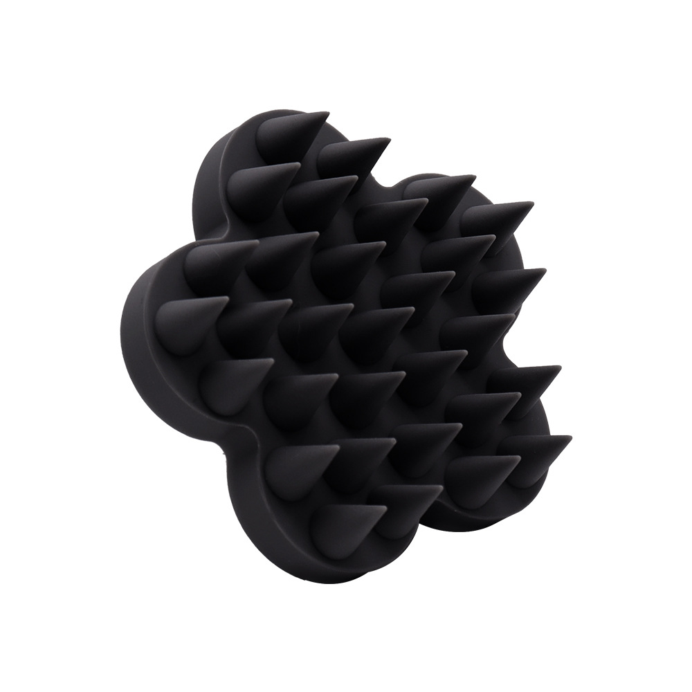 Silicone Pet Bath Brush Flower Shape