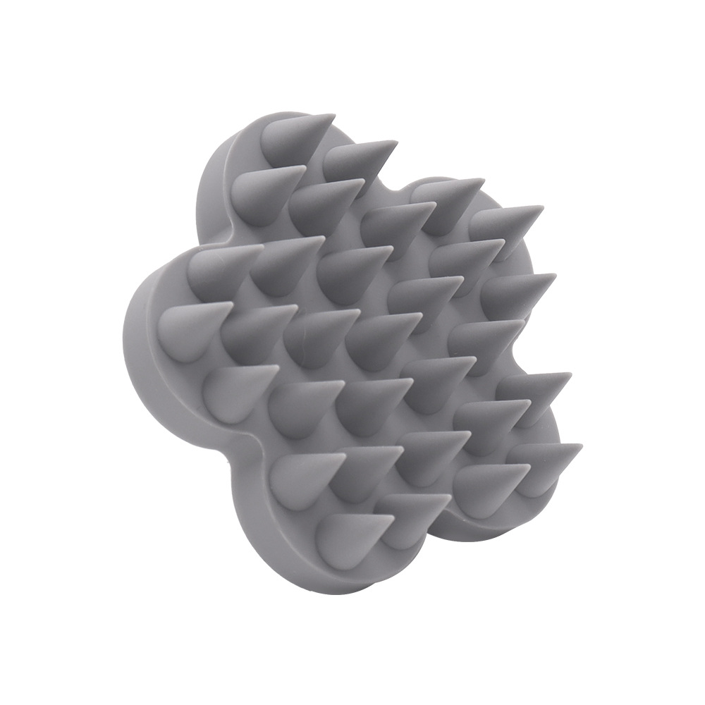 Silicone Pet Bath Brush Flower Shape