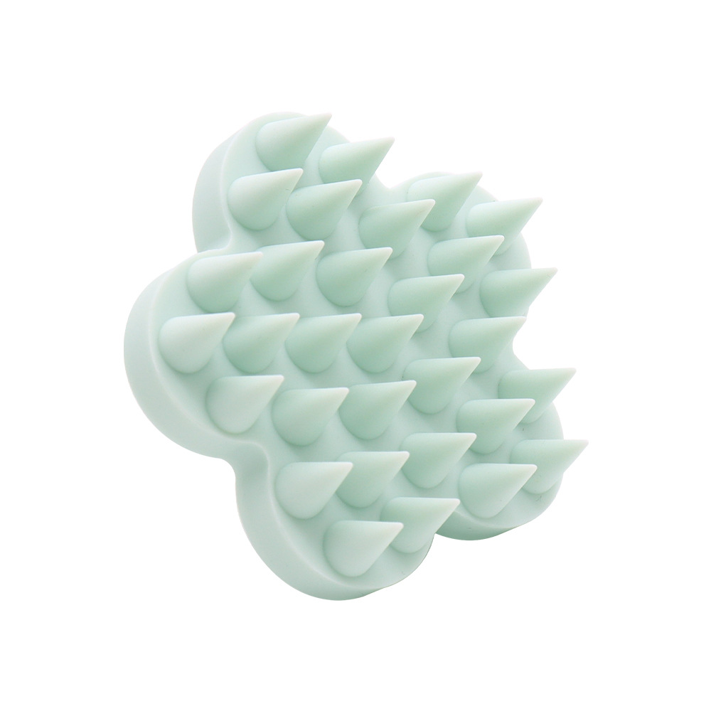Silicone Pet Bath Brush Flower Shape