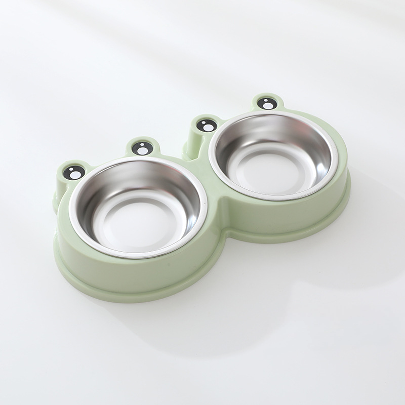 Frog Pet Bowl Set