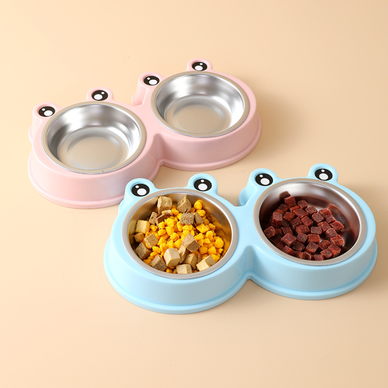 Frog Pet Bowl Set