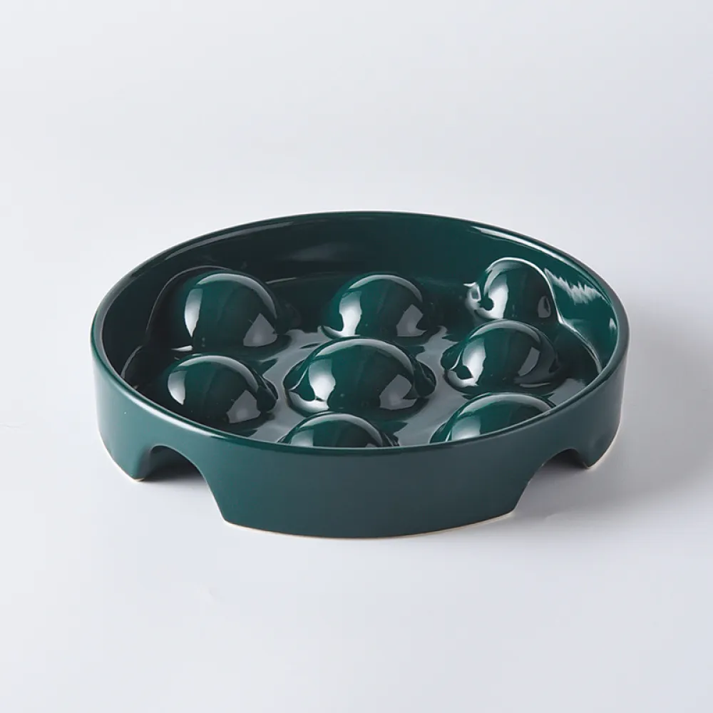 Ceramic Slow Feeder Bowl