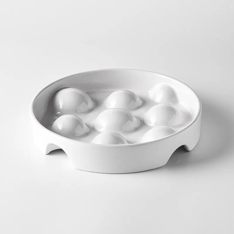 Ceramic Slow Feeder Bowl