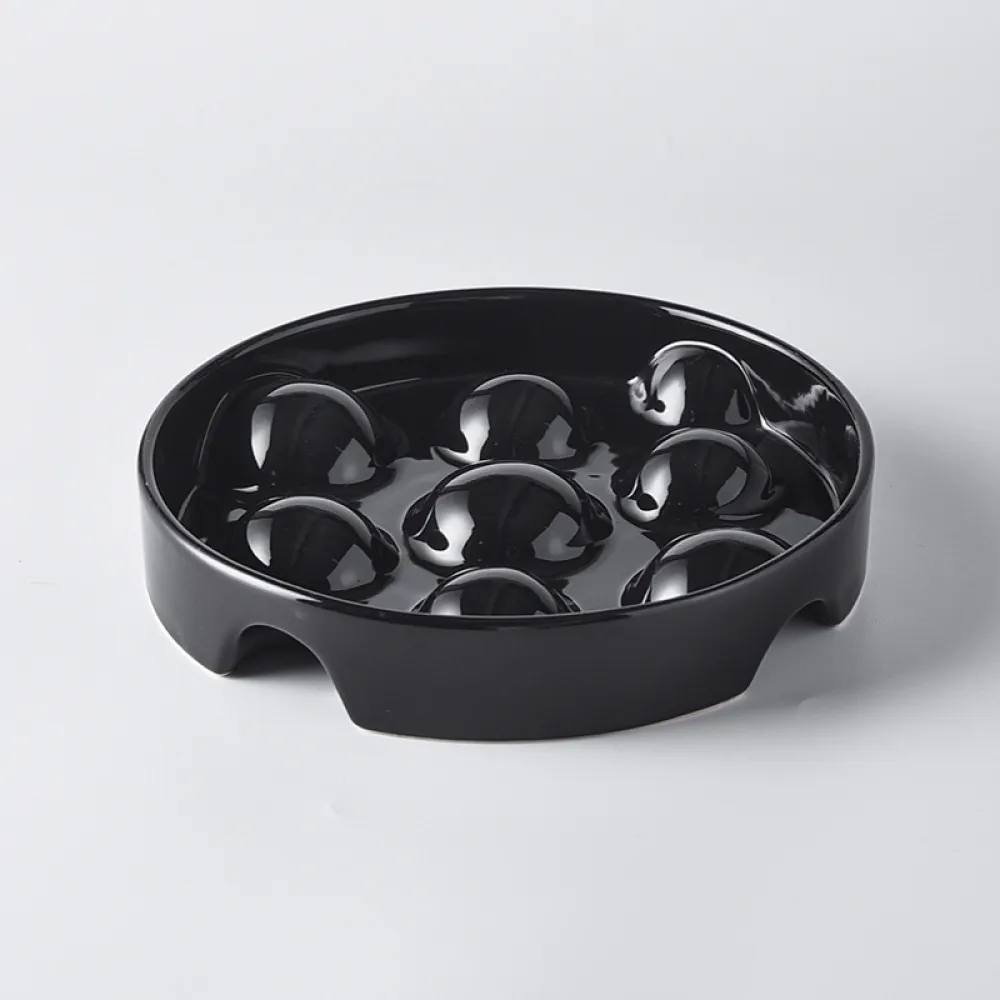 Ceramic Slow Feeder Bowl