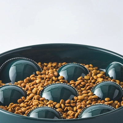 Ceramic Slow Feeder Bowl 02