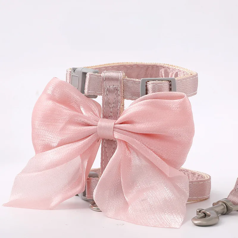 Bow Cat Harness Set