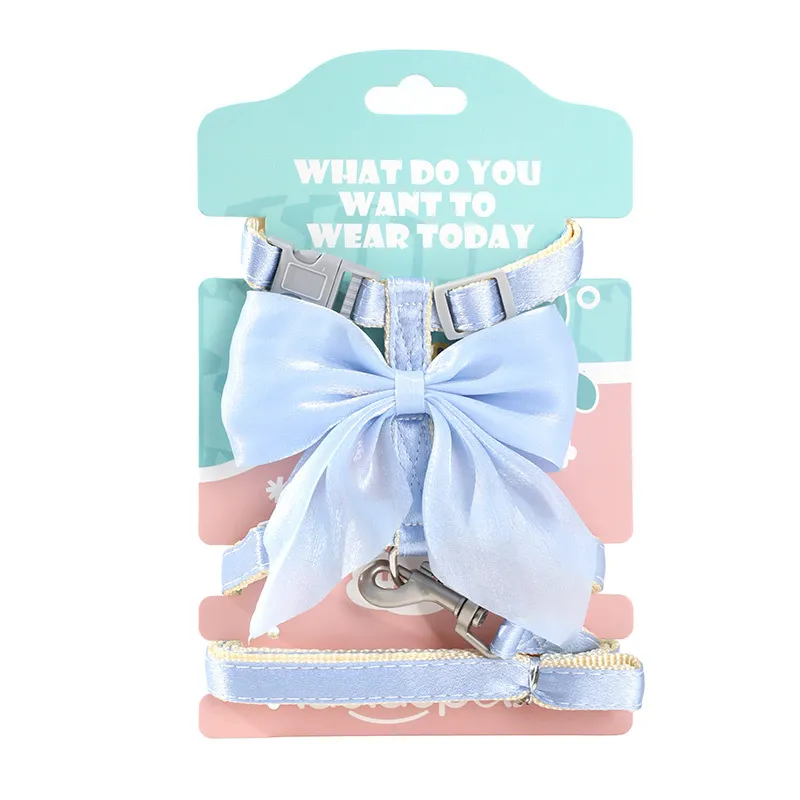 Bow Cat Harness Set