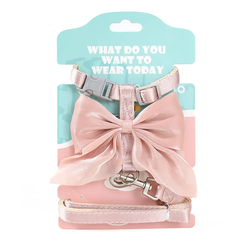 Bow Cat Harness Set