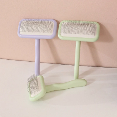 Pet Self Cleaning Grooming Brush 01