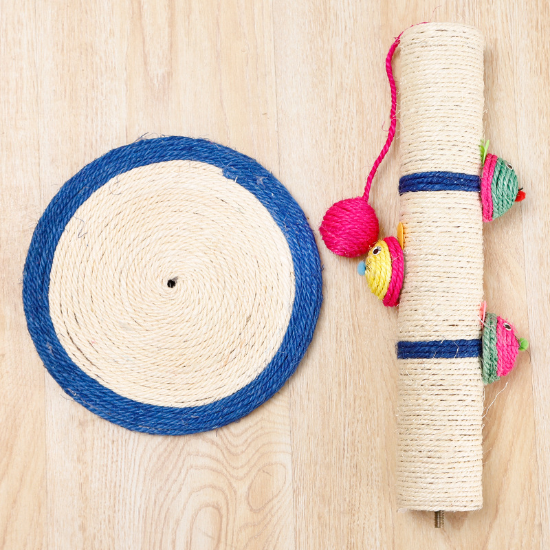 Multi Toy Sisal Cat Scratching Post