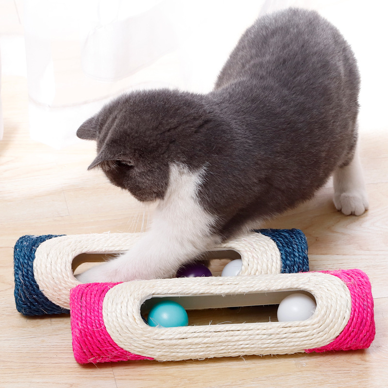 Sisal Cat Roller Toy Balls