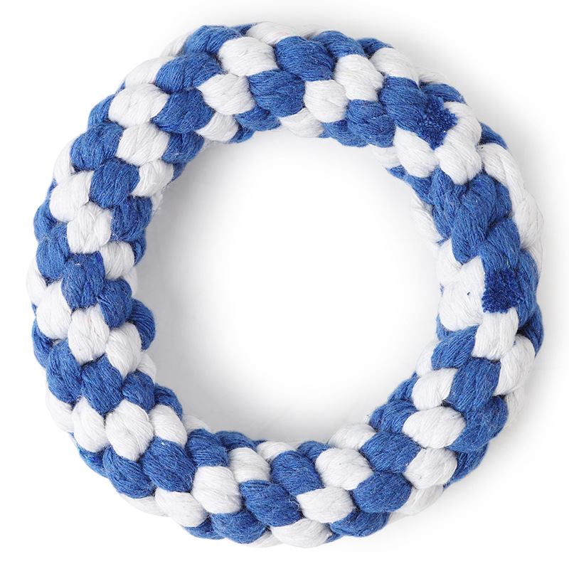 Colorful Braided Dog Rope Toy