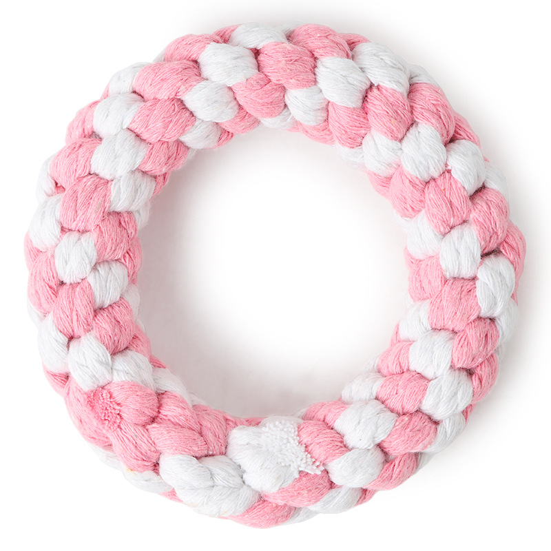 Colorful Braided Dog Rope Toy