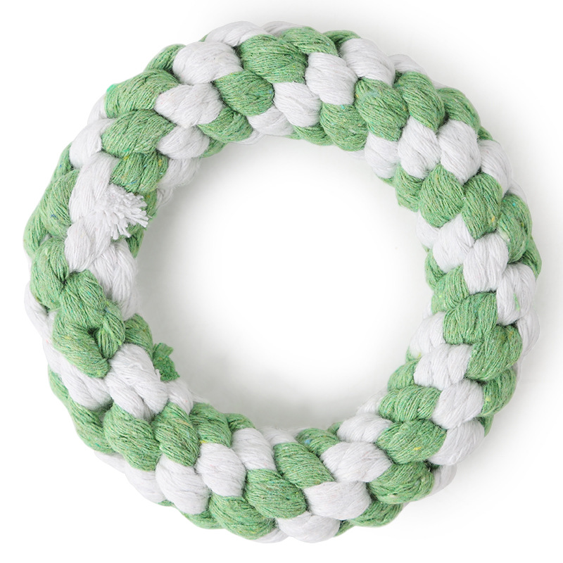 Colorful Braided Dog Rope Toy