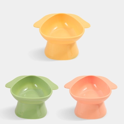 Pet Bowls Safe PP Plastic Colors 01