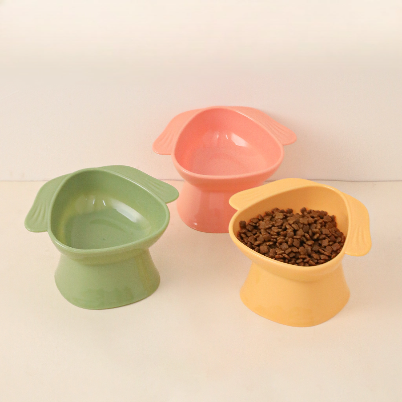 Pet Bowls Safe PP Plastic Colors