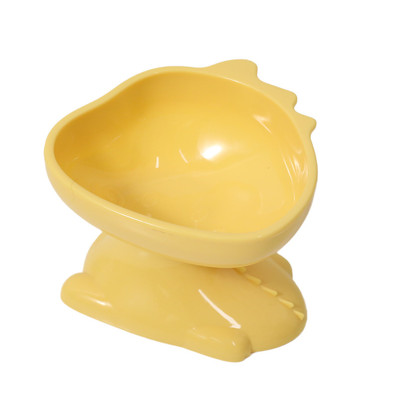 Pet Dinosaur Footed Bowls Set
