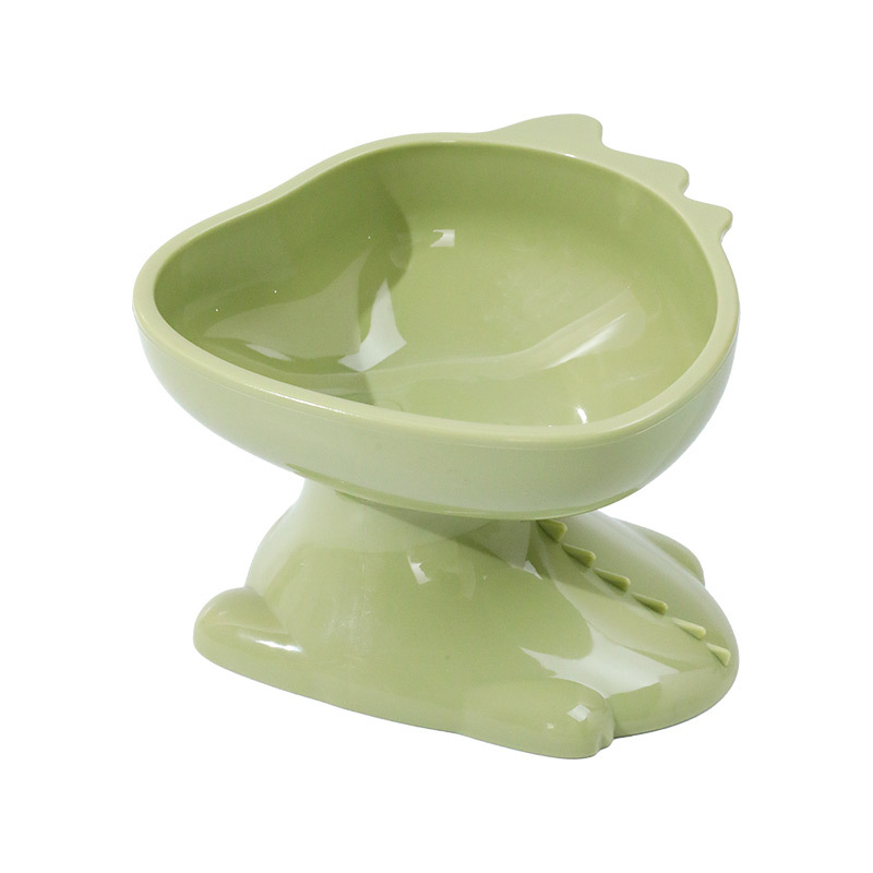 Pet Dinosaur Footed Bowls Set