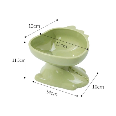Pet Dinosaur Footed Bowls Set 02