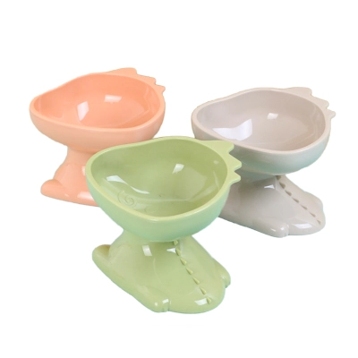 Pet Dinosaur Footed Bowls Set 01