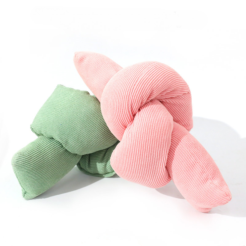 Dog Teaser Rope Crinkle Toy