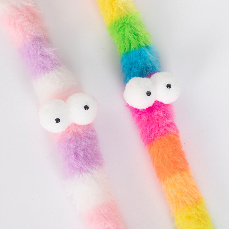 Rainbow Snake Cat Teaser Toy