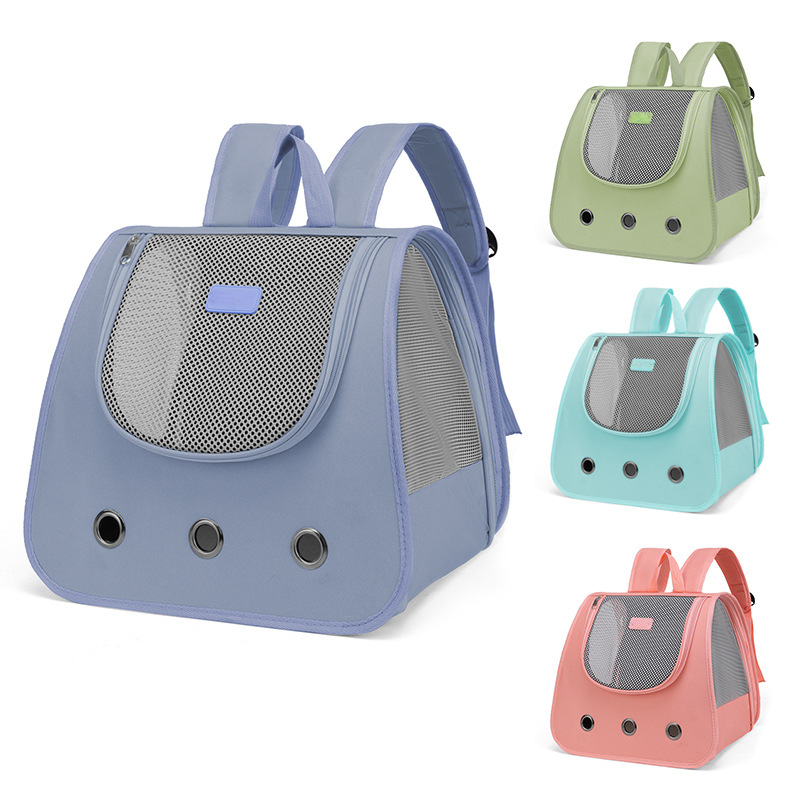 Foldable Mesh Cat Carrier Backpack