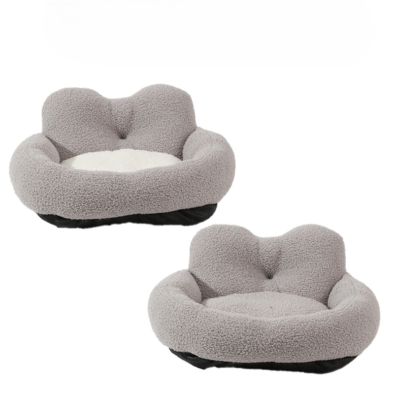 Plush Teddy Dog Cat Bed