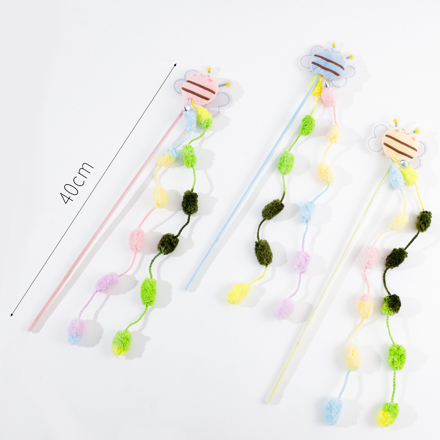 Bee Shape Cat Teaser Toy