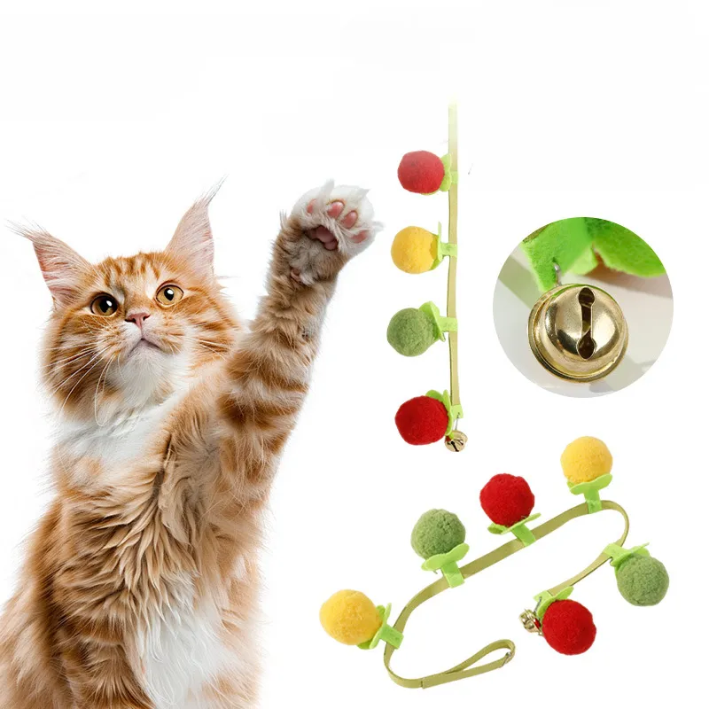 Catnip Tomato Teaser Toy