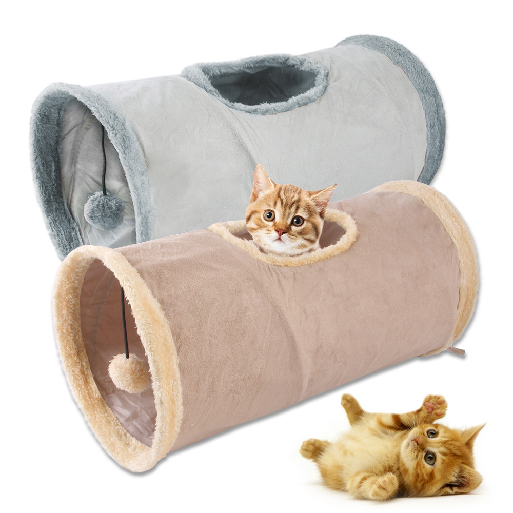 Foldable Cat Tunnel Toy