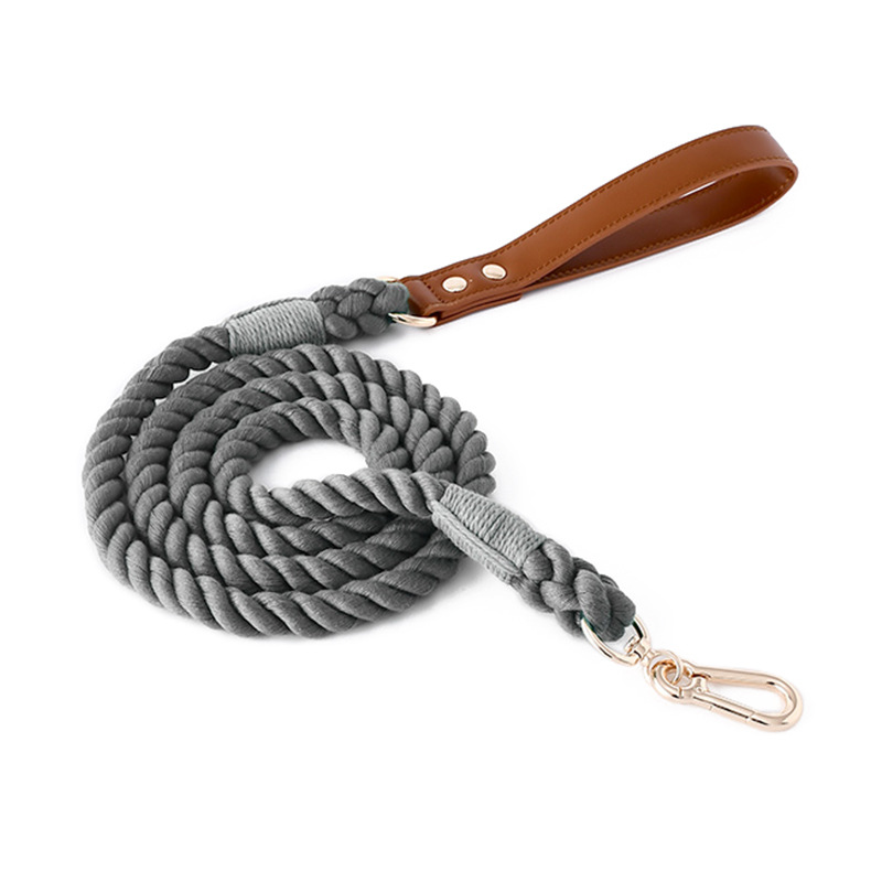 Woven Cotton Dog Leash Set
