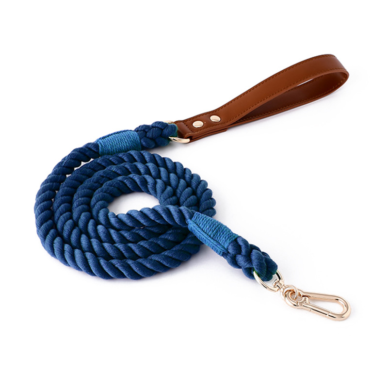 Woven Cotton Dog Leash Set