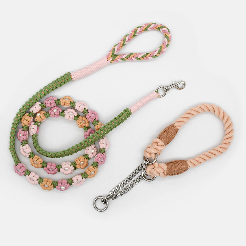 Fashion Handwoven Dog Leash