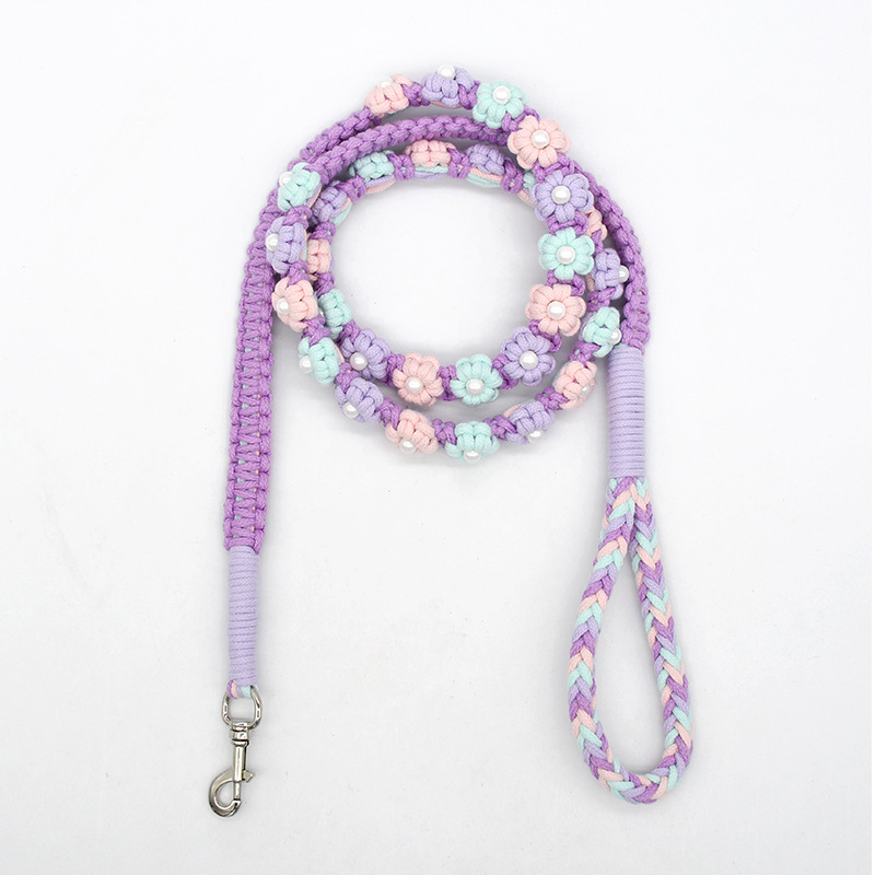 Fashion Handwoven Dog Leash