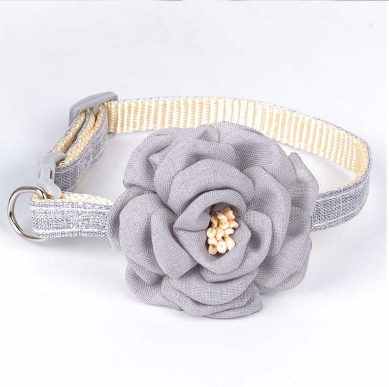 Camellia Flower Pet Collar