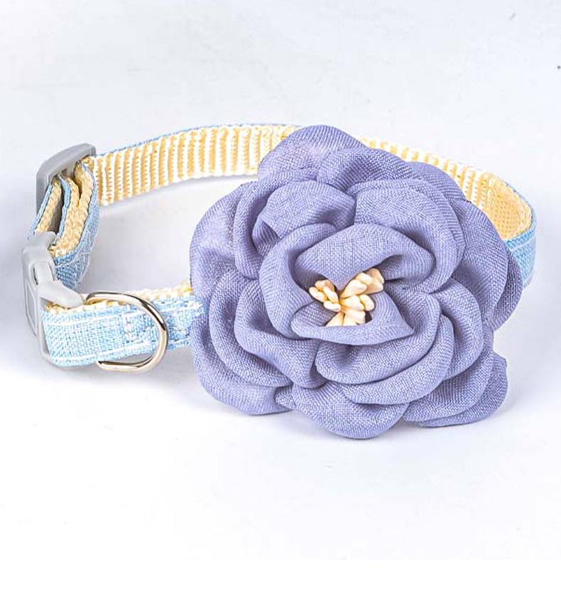 Camellia Flower Pet Collar