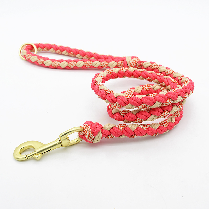 Handwoven Pet Collar Leash
