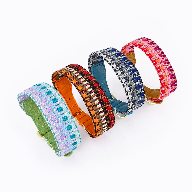 Genuine Leather Pet Collar