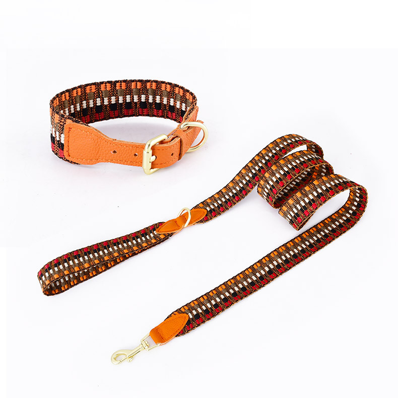 Genuine Leather Pet Collar
