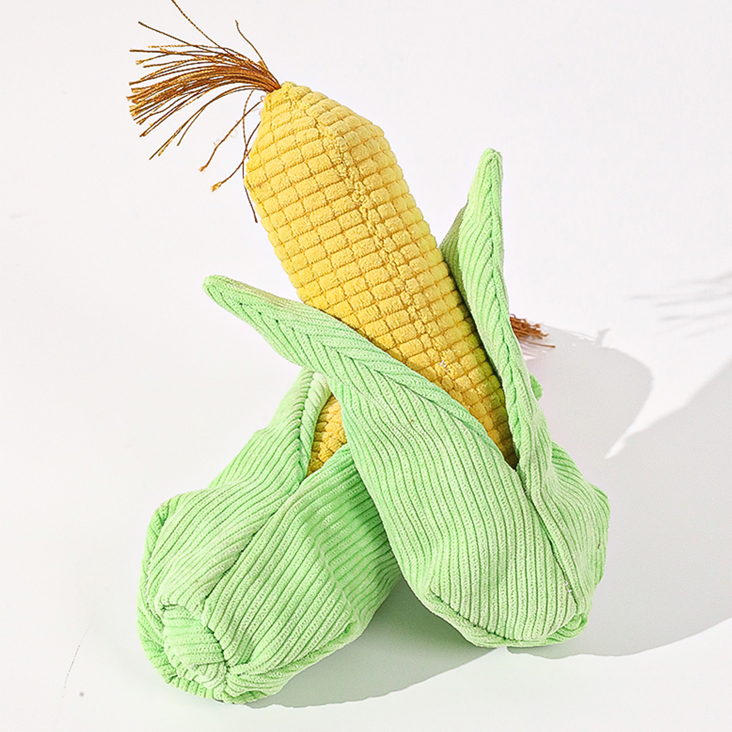 Corn Plush Squeaky Dog Toy