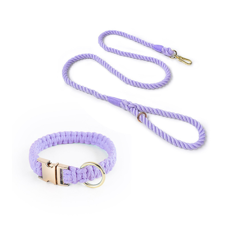 Handwoven Dog Collar Set