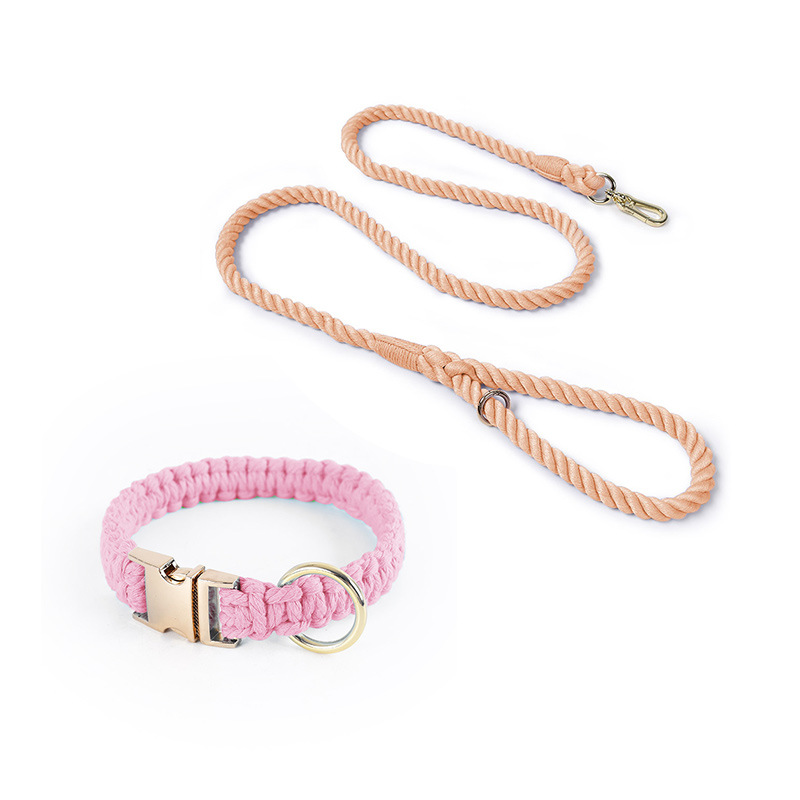 Handwoven Dog Collar Set