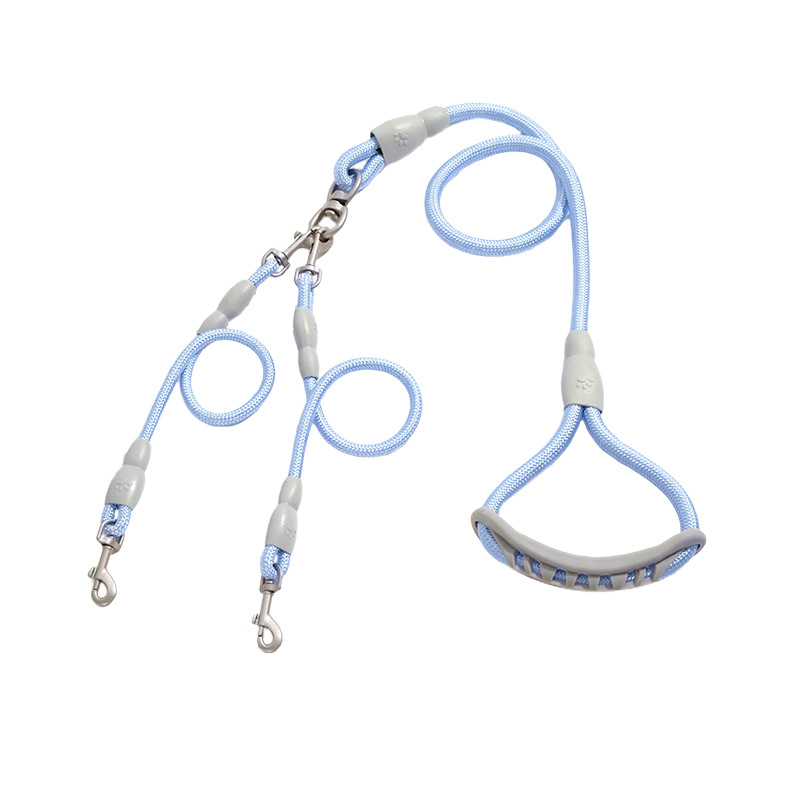Dual Dog Leash Foam Handle